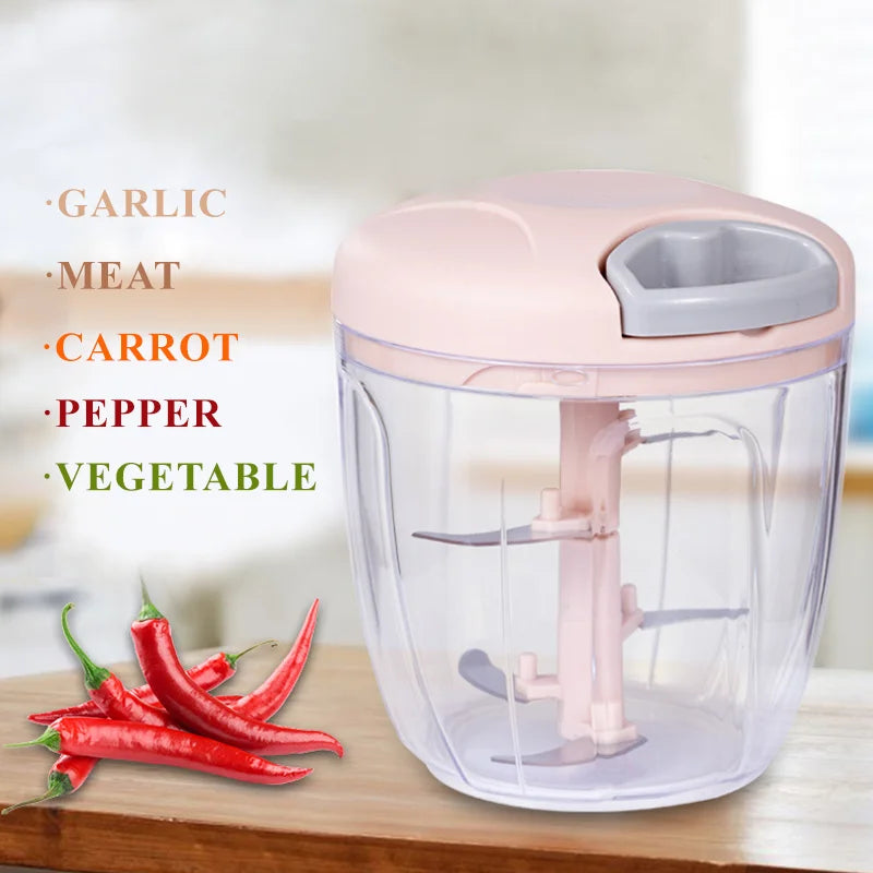Mini Pull String Food Processor