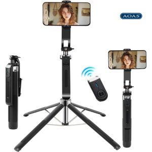 selfie stick tripod with remote