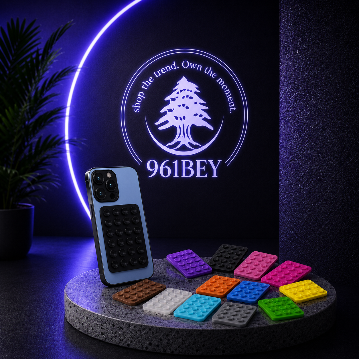 Silicone Pad Phone Holder
