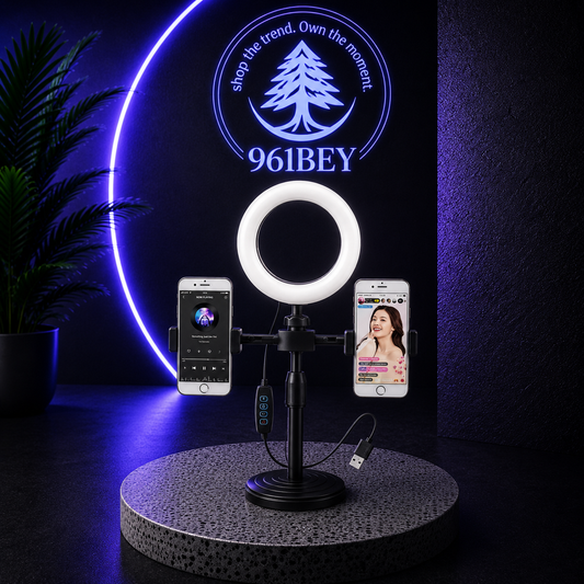 6-Inch Mini Ring Light Portable