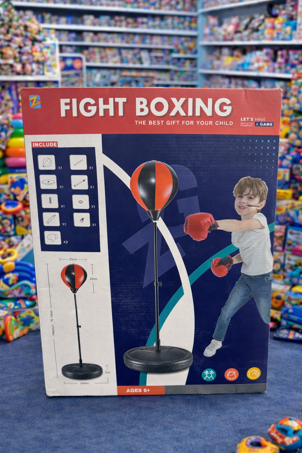 Fight Boxing adjustable from 70 to 105 cm