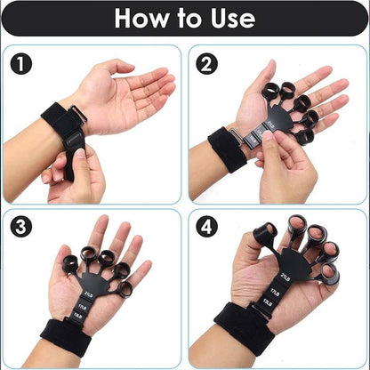 Finger Gripper Exerciser Hand Strengthener