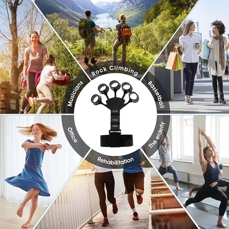 Finger Gripper Exerciser Hand Strengthener