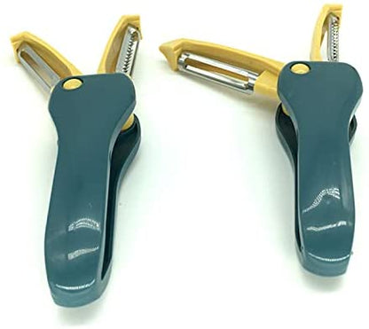 Foldable peeler for fruit and vegetable