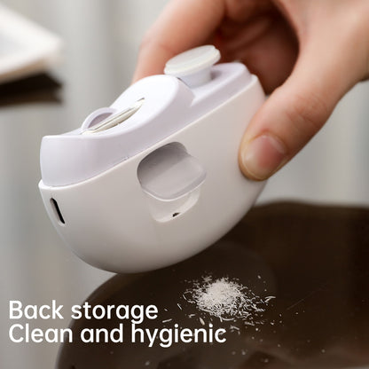 USB charging electric nail trimmer and polisher with Led Light