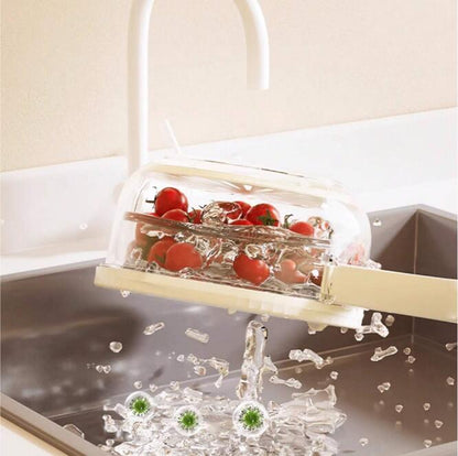 2 in 1 Plastic Drainer and Strainer