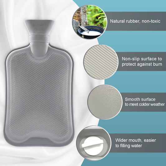2L Hot Water Bottle Rubber