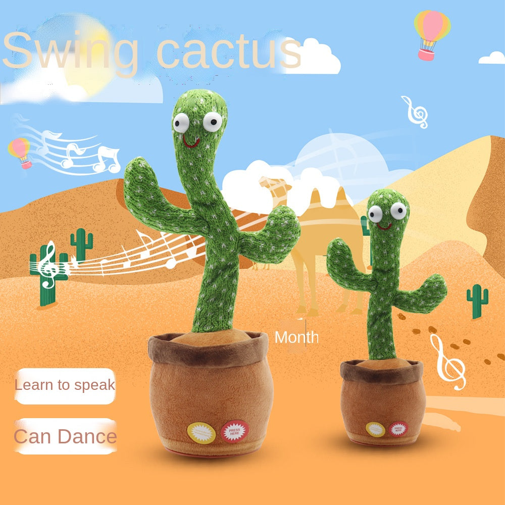 Kids toys Electric Swing Dancing Cactus