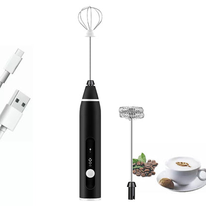 Milk and coffee electric frother