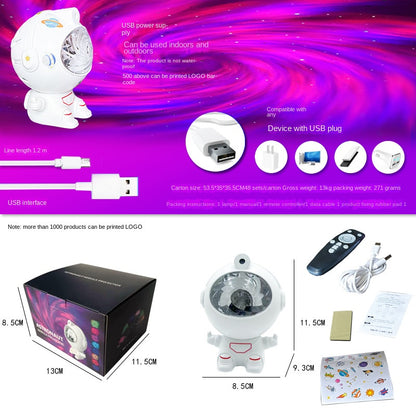 Astronaut Starry Projection Lamp