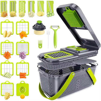 Manual Vegetable Chopper Slicer