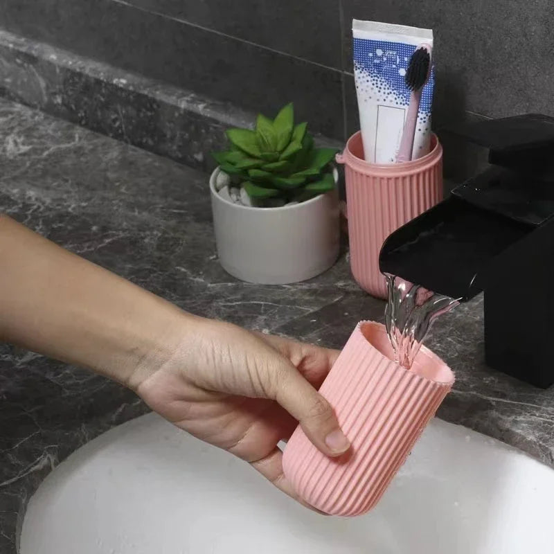Cup Portable Toothpaste Toothbrush