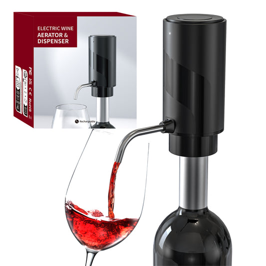 Wine rechargeable electric dispenser