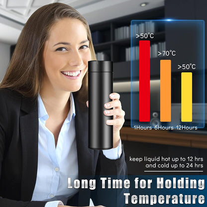 stainless steel smart mug for coffee