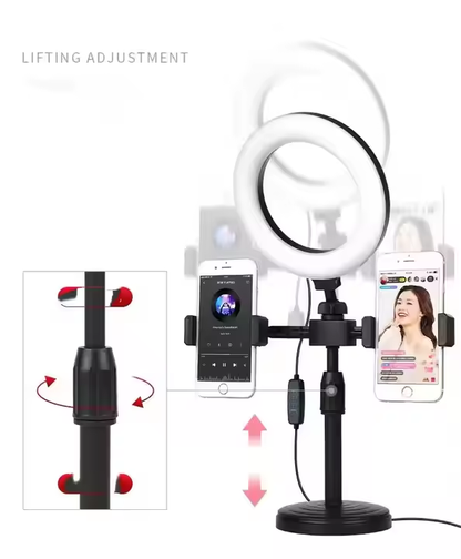 6-Inch Mini Ring Light Portable