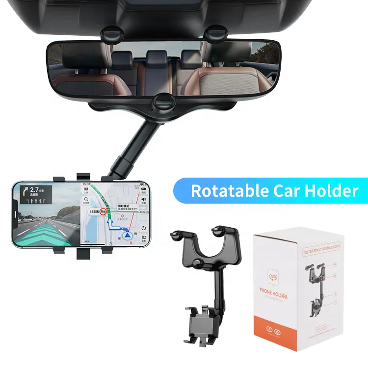 Phone Car Holder  360 degree Rotatable