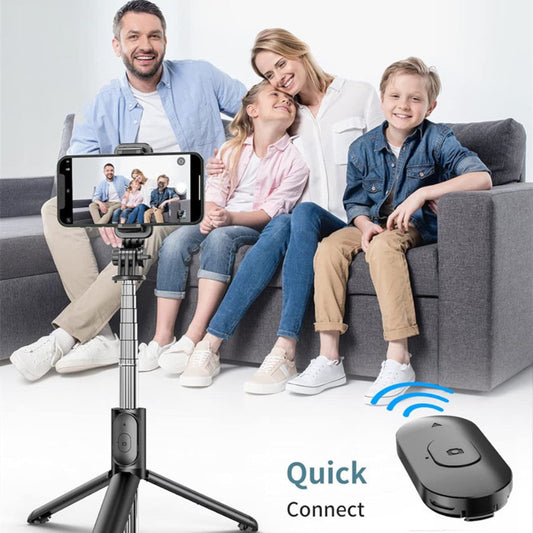 selfie stick tripod with remote
