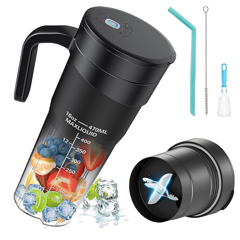 Blender Cup Bottle USB Rechargeable 470ml
