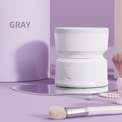New Portable Mini Electric Makeup Brush Cleaner