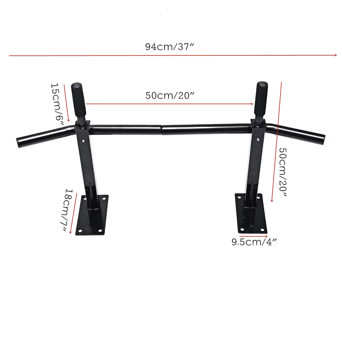 Wall Mount Pull up Bar Chin Exercise