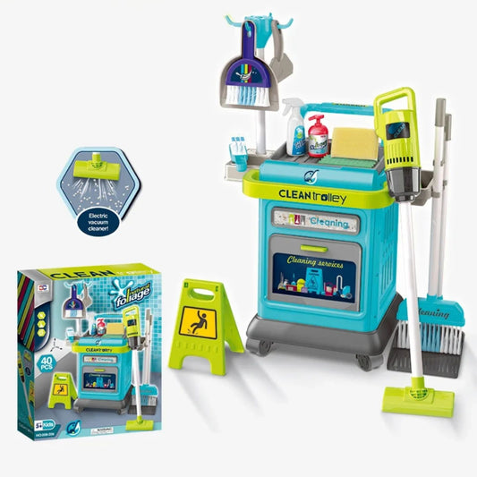 Clean trolley 40 pcs toys