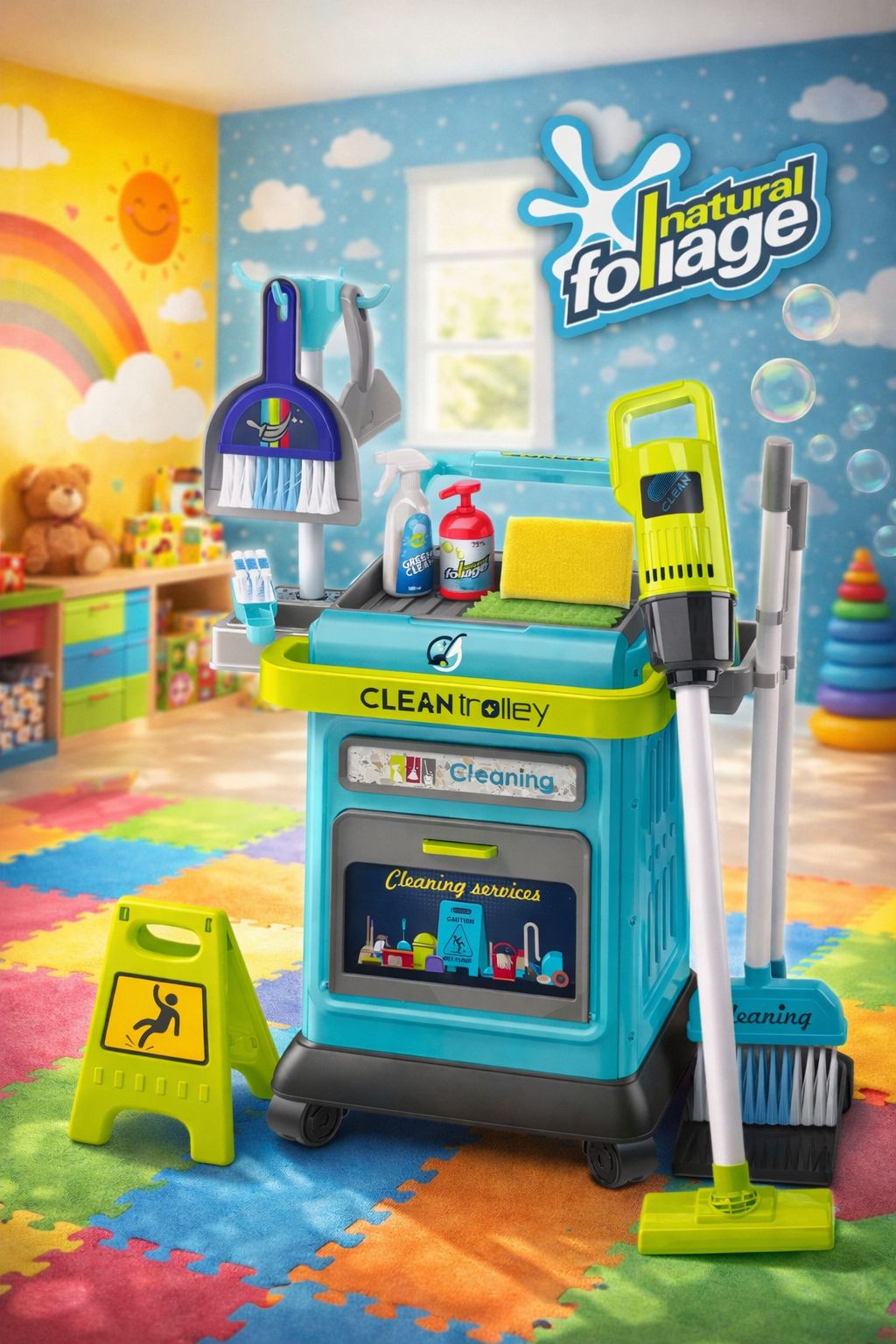 Clean trolley 40 pcs toys