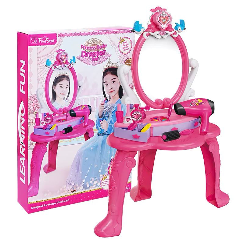 Princess Barlie dresser set 36 pcs toys
