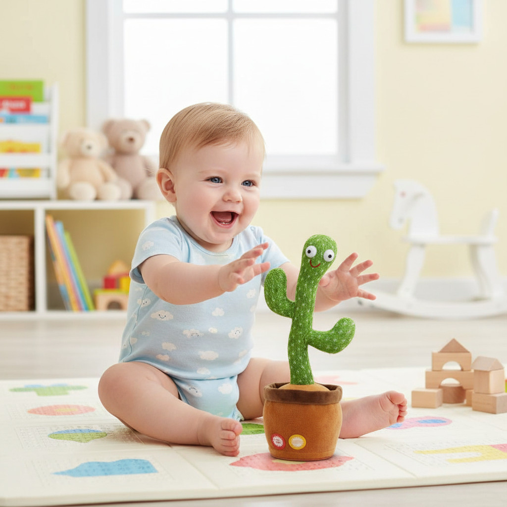 Kids toys Electric Swing Dancing Cactus